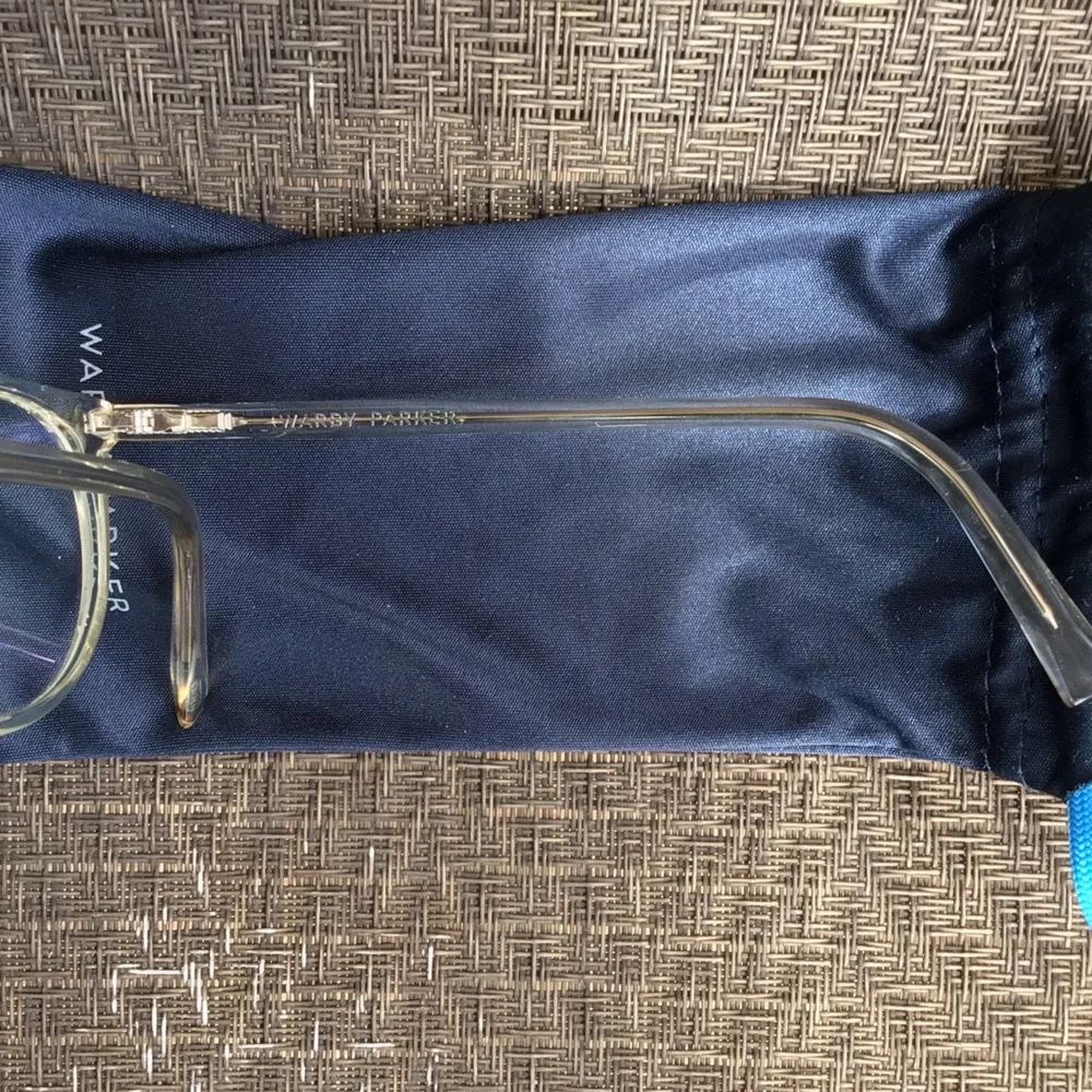 Warby Parker Haskell Crystal Round Eyeglasses Frames